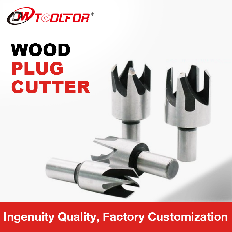 8 szt. Zestawy wierteł do okrągłych rur typu Wood Plug Hole Cutter